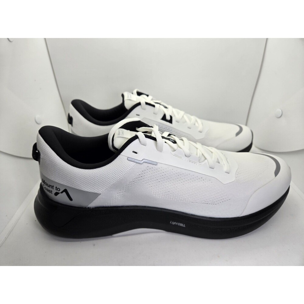Mount To Coast S1 Shoes Men's 13D White Road Running Training Stability Sneakers